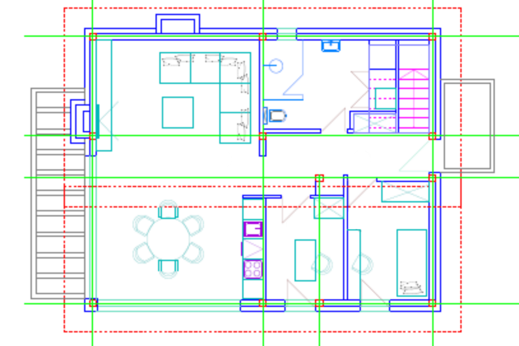 Vila tip B nacrt osnove